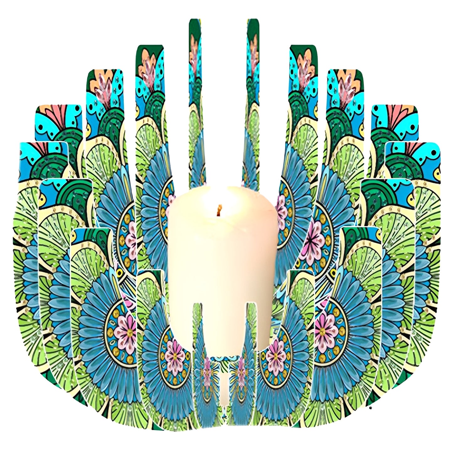 DIY Diamond Art Painting Kits of Candle Holder for Aromatherapy Home Decor