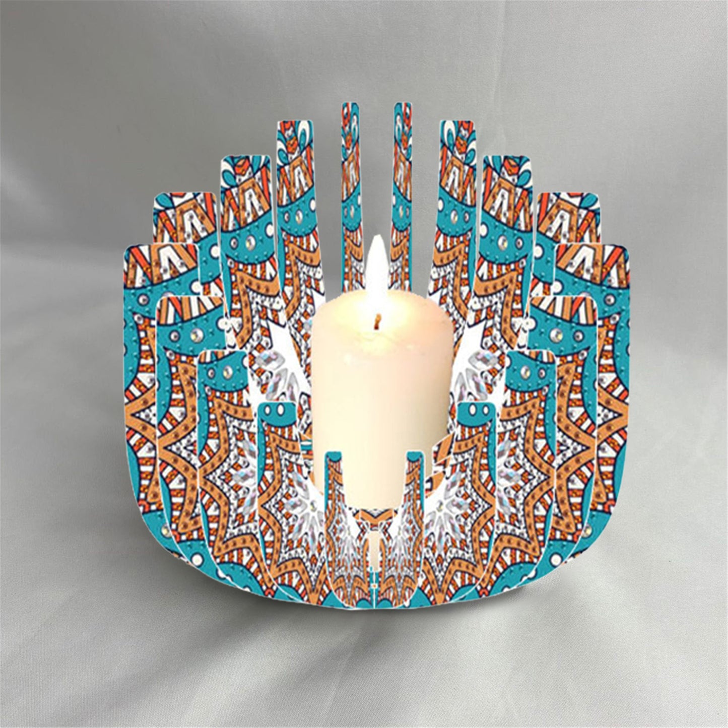 DIY Diamond Art Painting Kits of Candle Holder for Aromatherapy Home Decor