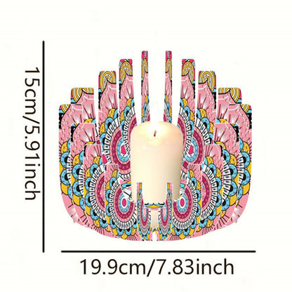 DIY Diamond Art Painting Kits of Candle Holder for Aromatherapy Home Decor
