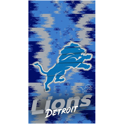 Detroit Lions - Full Round Drill Diamond Painting 30*55CM