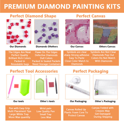 Magic Witch - Full Square Drill Diamond Painting 40*50CM