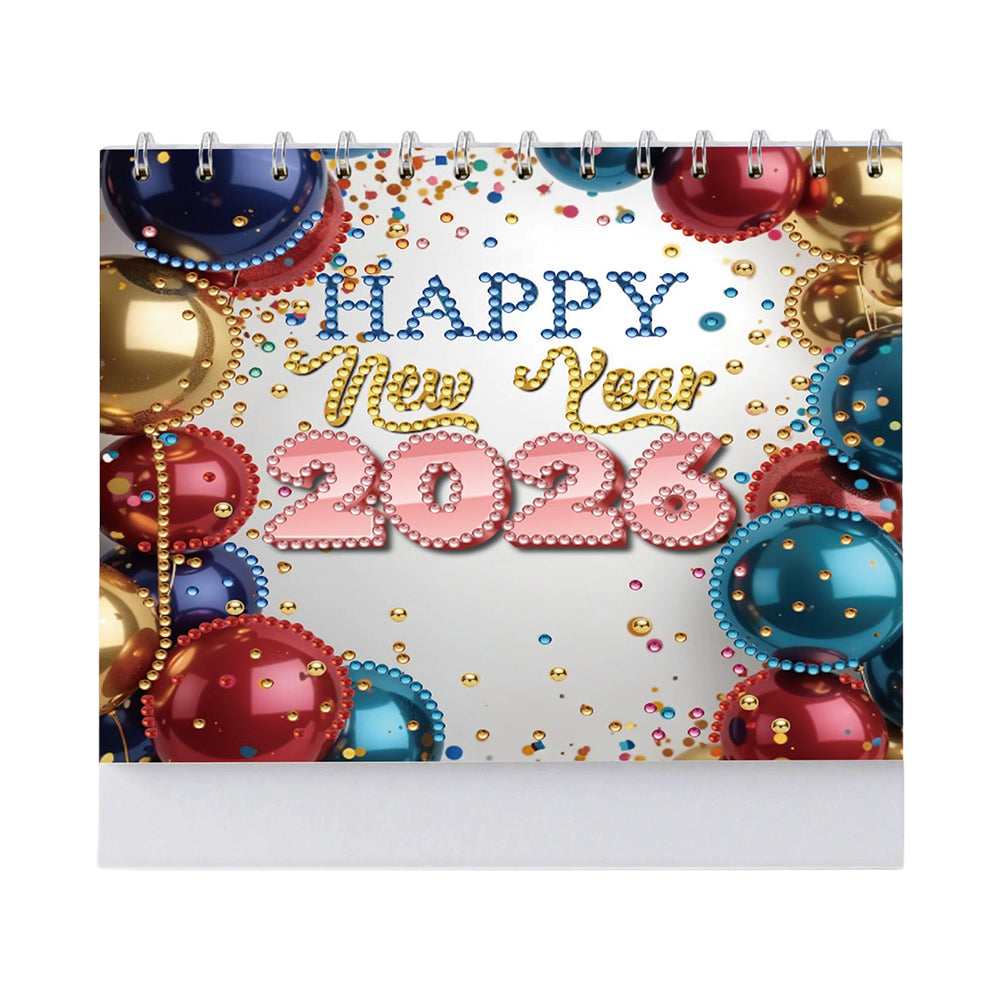 5D/DIY Diamond Painting Calendar Kit Partial Drill Diamond Art Paper Calendar