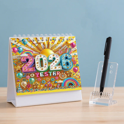 5D/DIY Diamond Painting Calendar Kit Partial Drill Diamond Art Paper Calendar