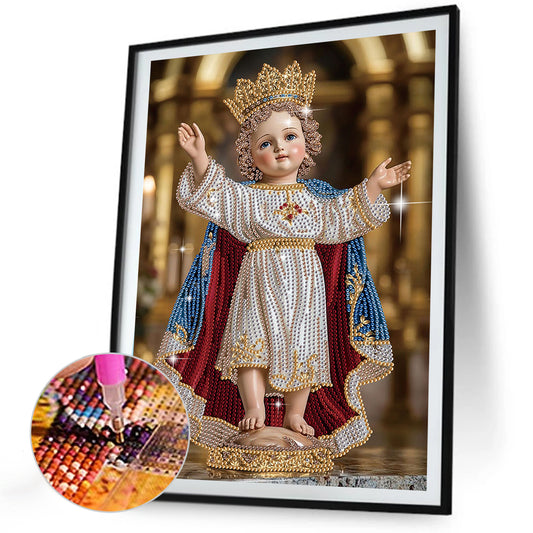 Religious Madonna - Special Shaped Drill Diamond Painting 30*40CM