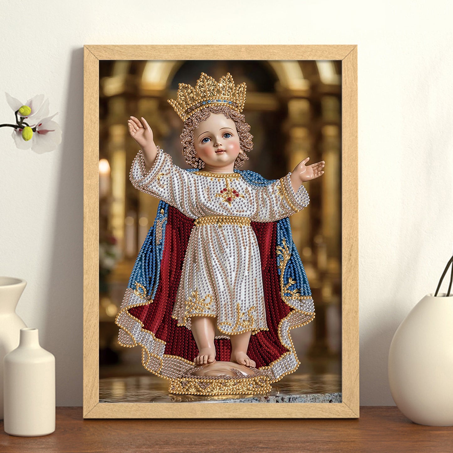 Religious Madonna - Special Shaped Drill Diamond Painting 30*40CM
