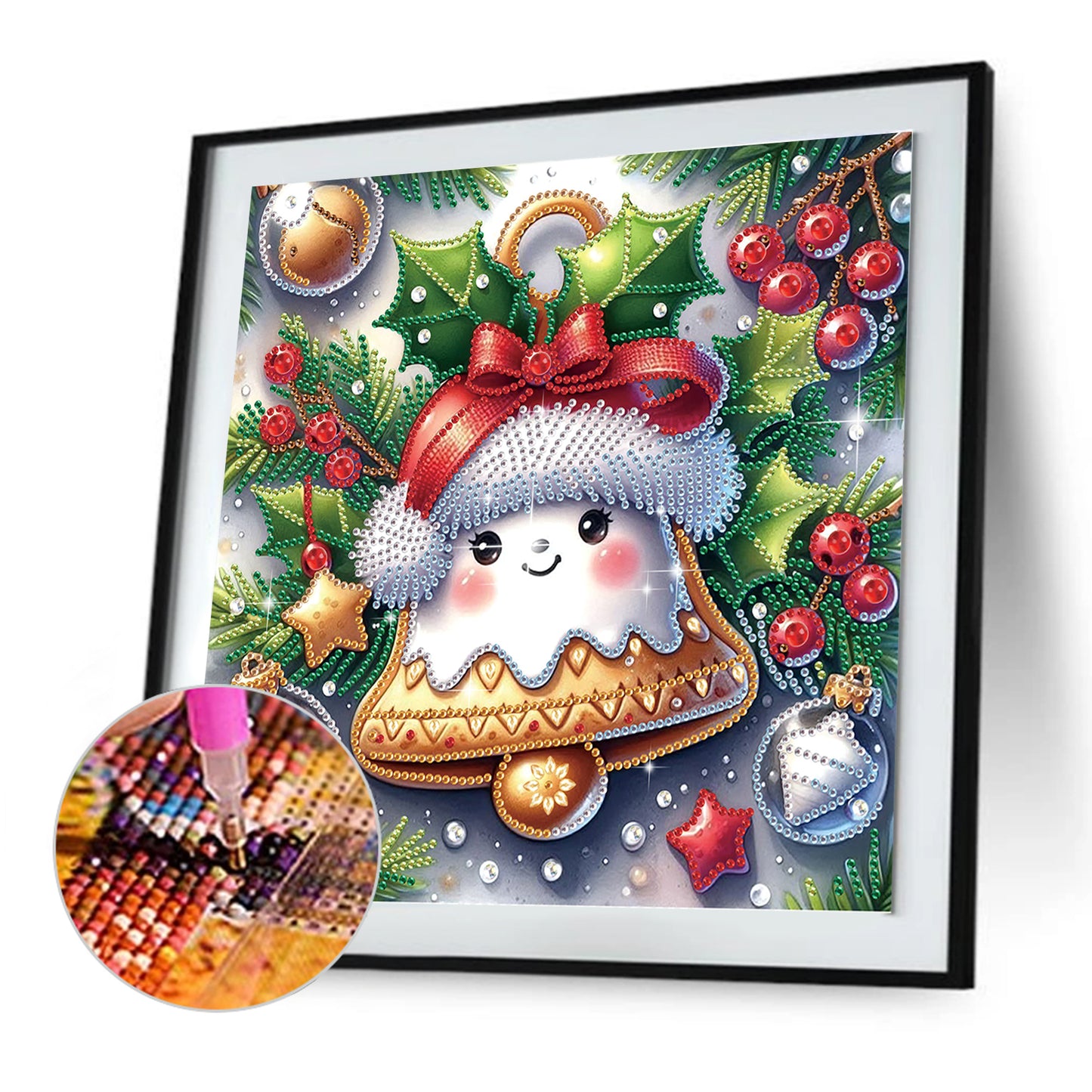Jingle Bells - Special Shaped Drill Diamond Painting 30*30CM