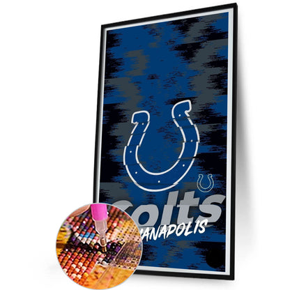 Indianapolis Colts - Full Round Drill Diamond Painting 30*55CM