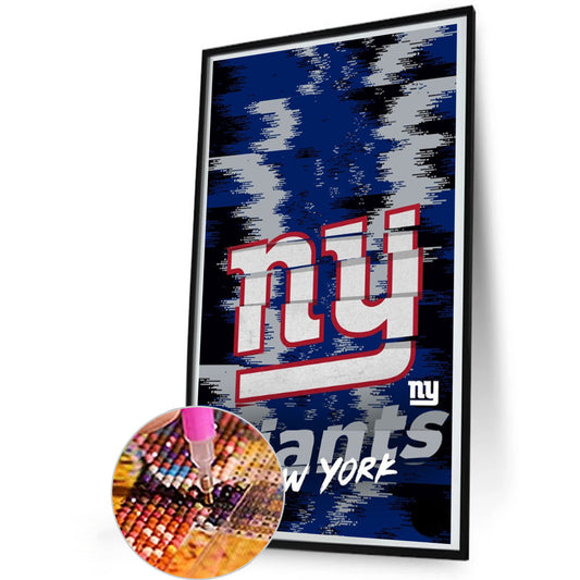 New York Giants - Full Round Drill Diamond Painting 30*55CM