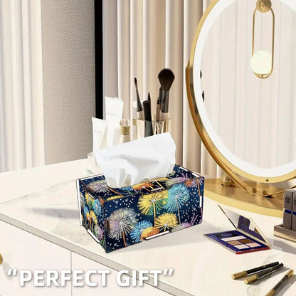 Dandelion DIY Diamond Art Paper Towel Holder for Home and Office Decoration