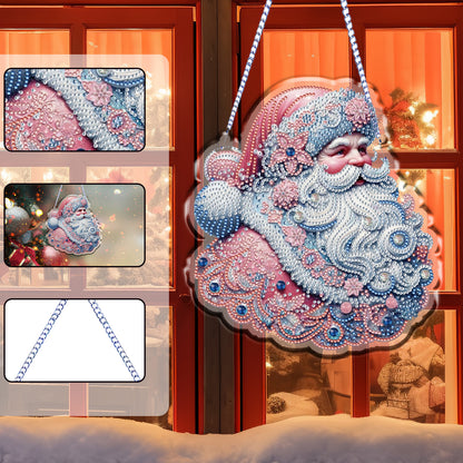 Xmas 5D DIY Special Shape Partial Drill Dimond Paintings Wall Decor 23.5x