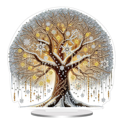 2D Flat Tree of Life Print DIY 5D DIY Diamond Art Ornaments for Home Decor