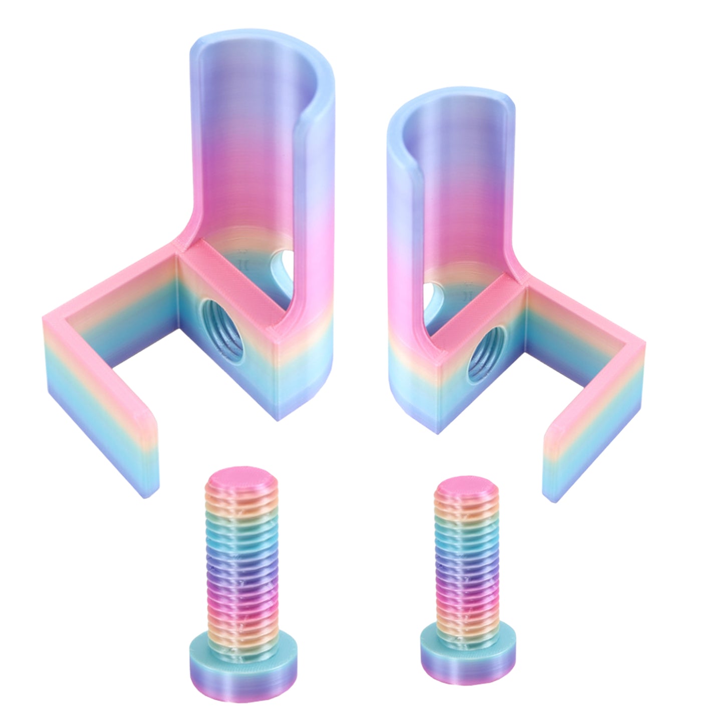 1 Pair Diamond Painting Scroll Holder Diamond Painting Canvas Roller (Colorful)