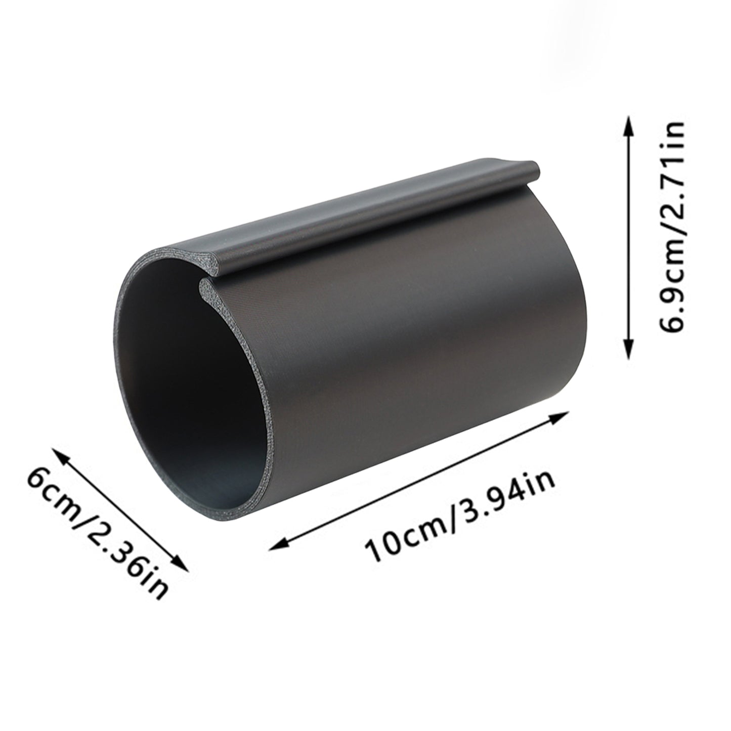 Diamond Painting Canvas Roll Holder for Diamond Art Fabric Crafts (3pcs L Black)
