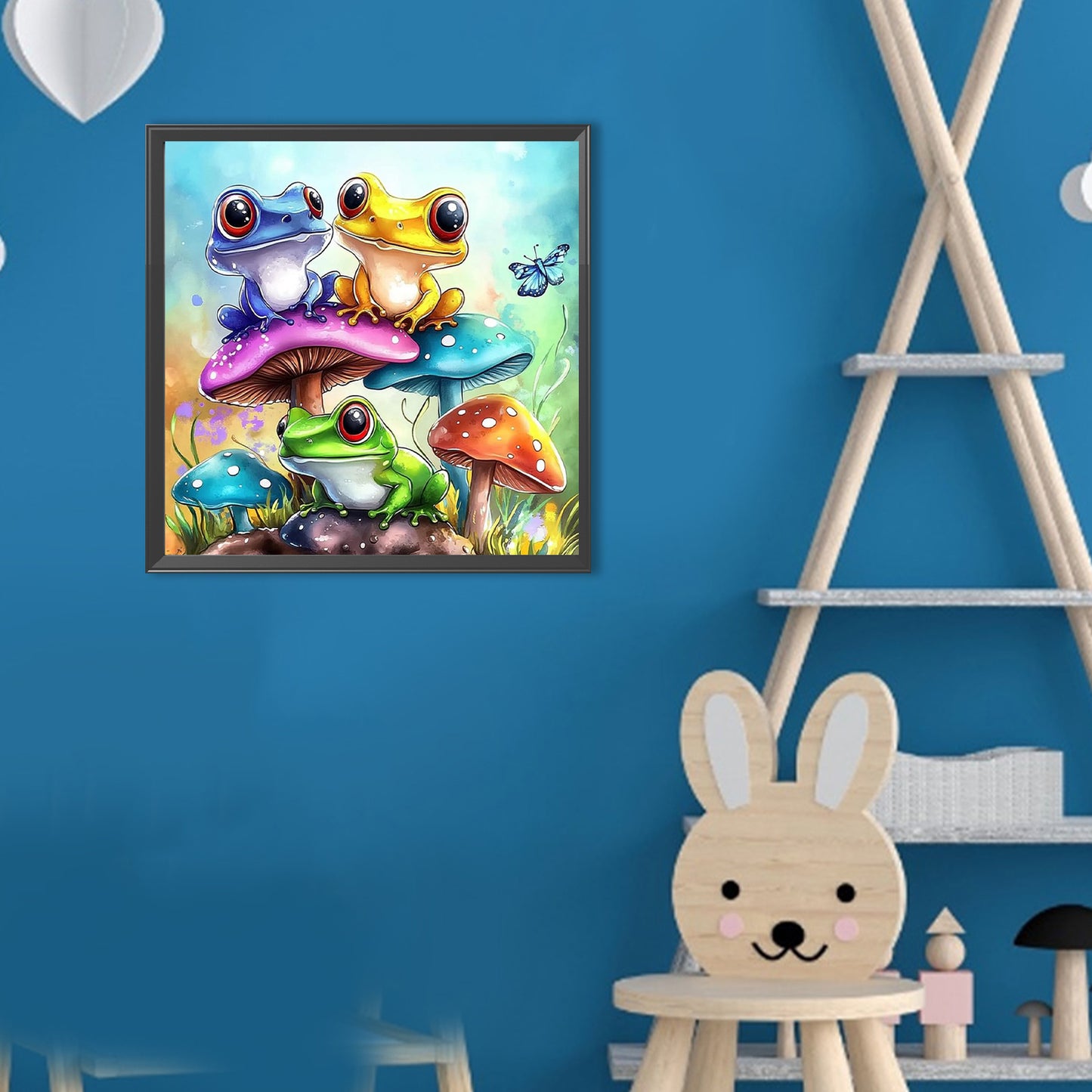 Frog - Full Round Drill Diamond Painting 30*30CM