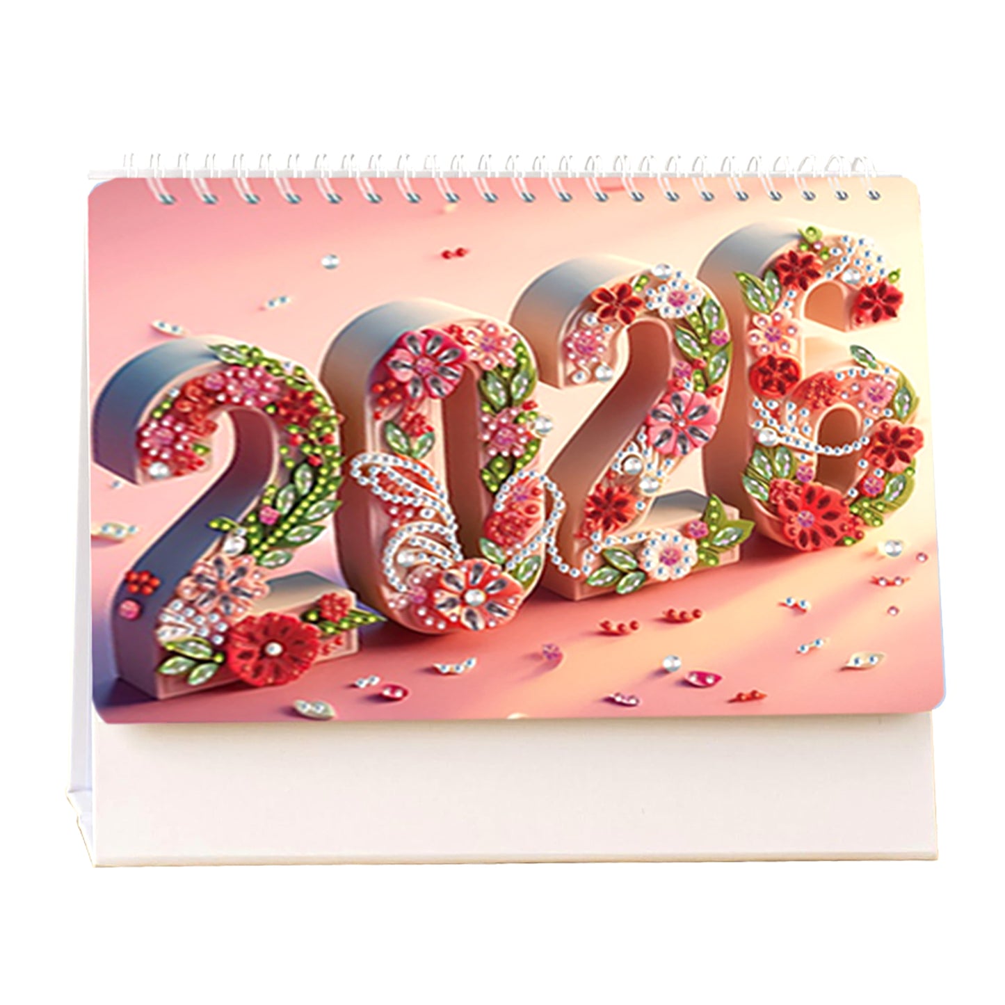 2026 Calendar Diamond Painting Kit Animal DIY Diamond Art Desk Calendar