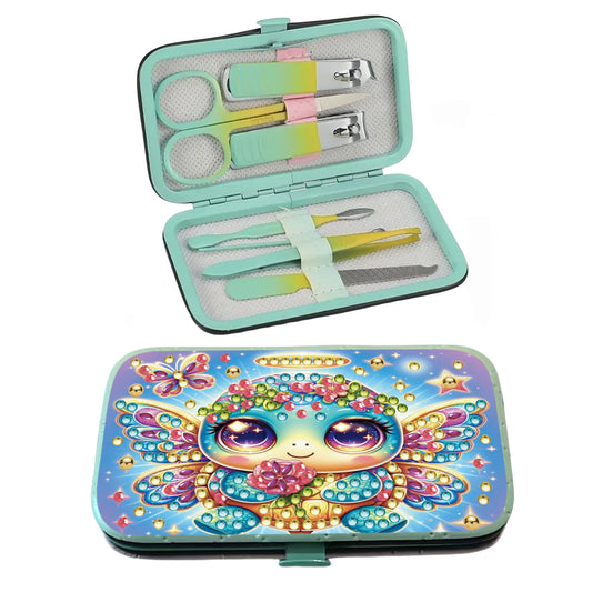 Turtle Theme Diamond Painting Nail Art Bag Set Includes 7 Professional Tools