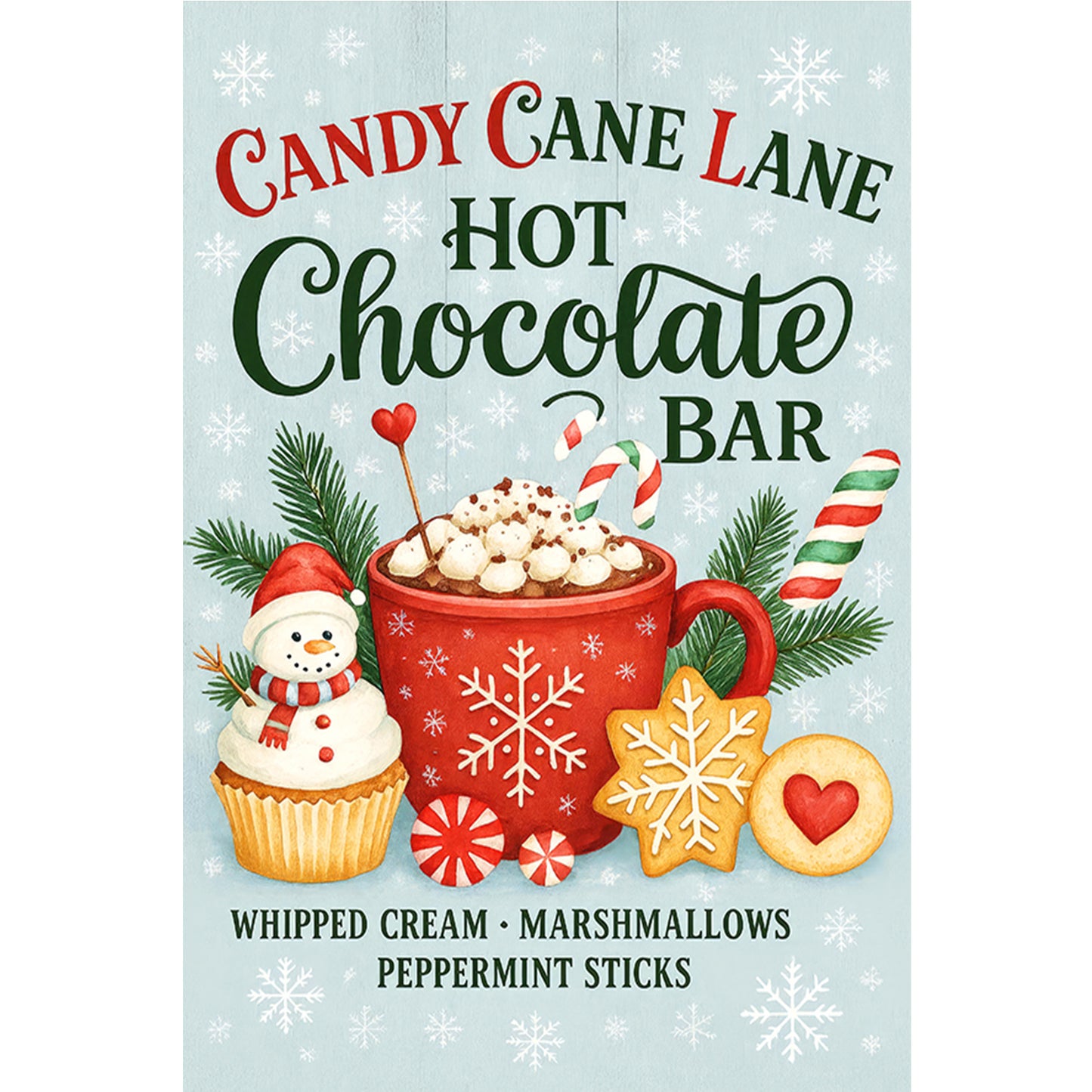 Candy And Cookies - Full Round Drill Diamond Painting 20*30CM