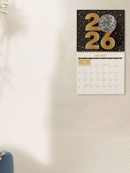 2026 Diamond Art Painting Calendar DIY Wall Calendar 12-Month Flip Wall Calendar