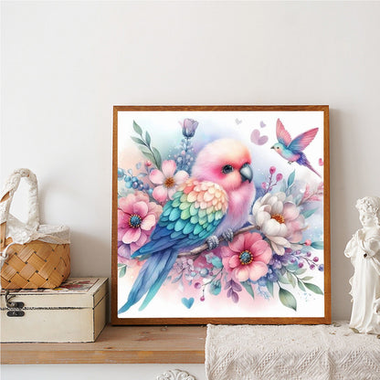 Flowers And Birds - Full Round Drill Diamond Painting 30*30CM