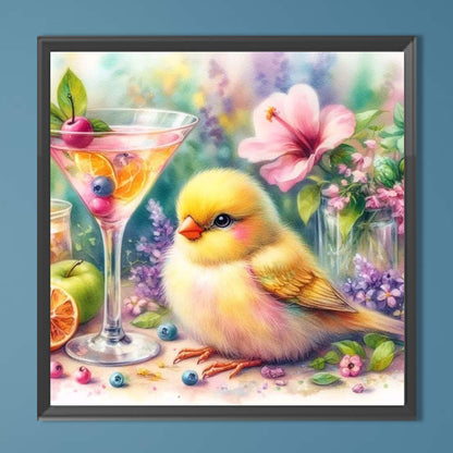 Flowers And Birds - Full Round Drill Diamond Painting 30*30CM