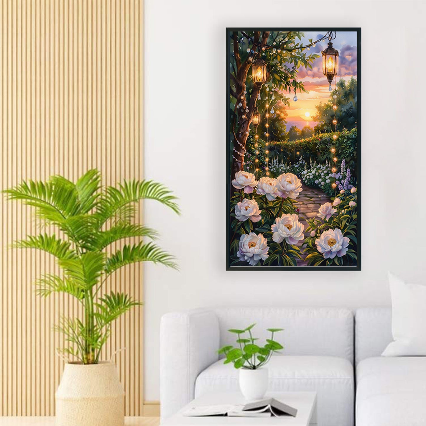 Flower - Full Round Drill Diamond Painting 40*70CM