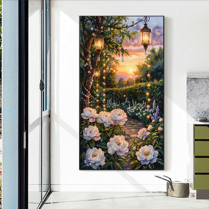 Flower - Full Round Drill Diamond Painting 40*70CM