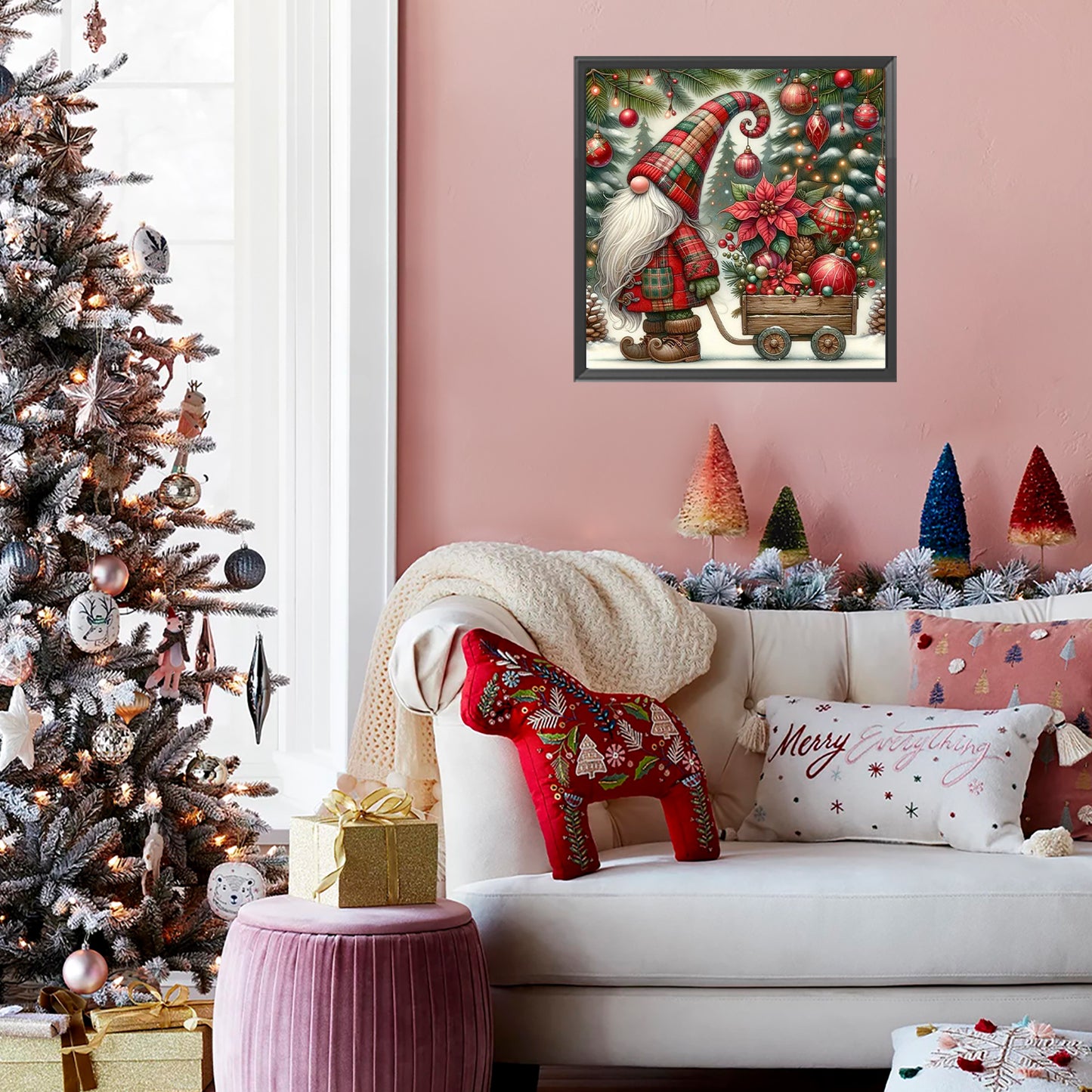 Christmas Elf - Full Square Drill Diamond Painting 40*40CM