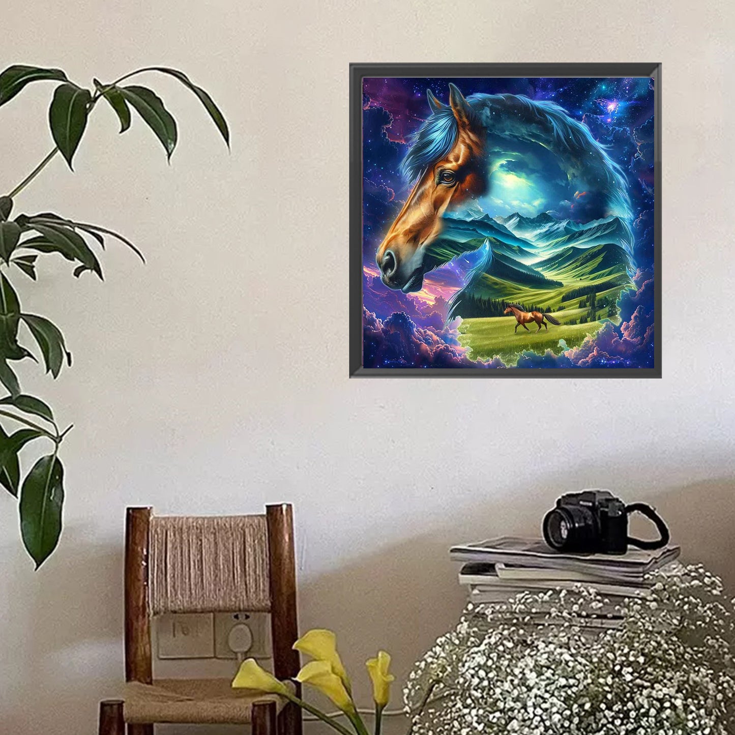 Horse - Full Square Drill Diamond Painting 40*40CM