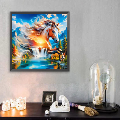 Horse - Full Square Drill Diamond Painting 40*40CM