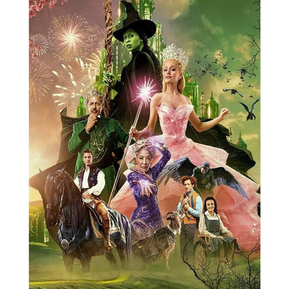 Movie - Full Round Drill Diamond Painting 40*50CM