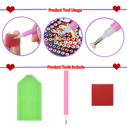 Cactus - Full Round Drill Diamond Painting 40*70CM