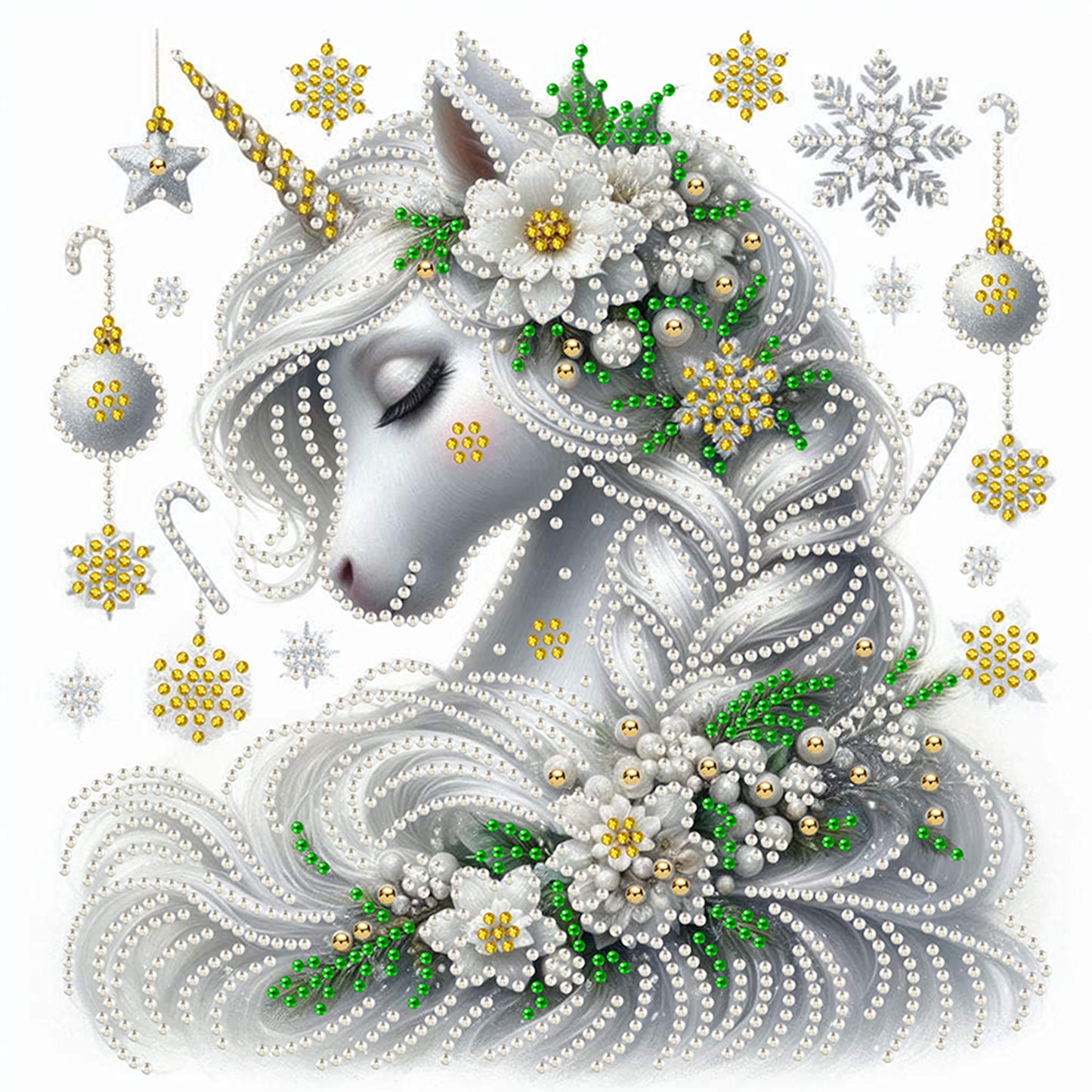 Unicorn - Special Shaped Drill Diamond Painting 30*30CM