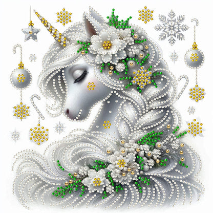 Unicorn - Special Shaped Drill Diamond Painting 30*30CM