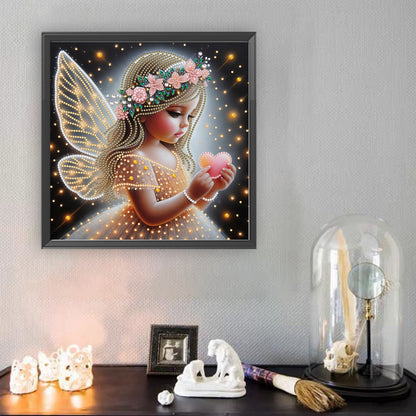 Elf Girl - Special Shaped Drill Diamond Painting 30*30CM
