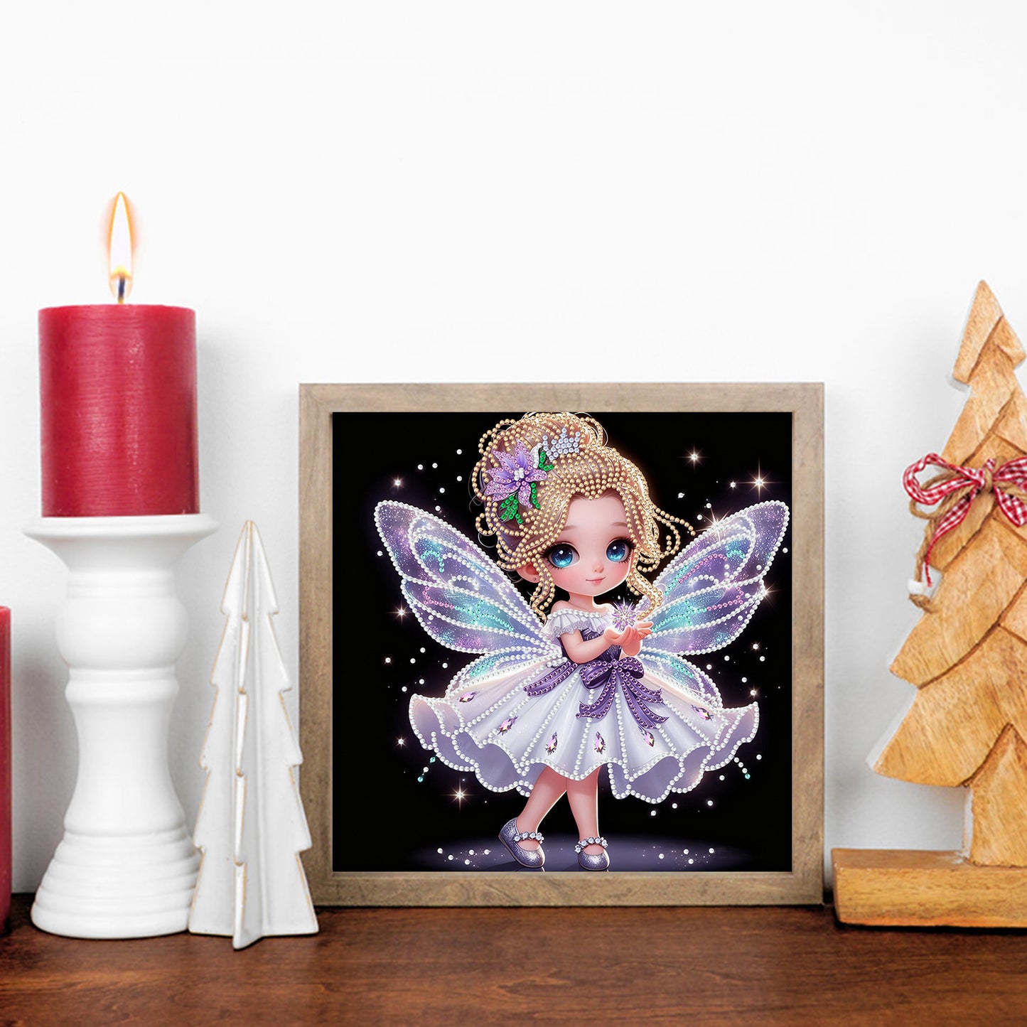 Elf Girl - Special Shaped Drill Diamond Painting 30*30CM