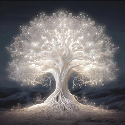 Trees - Full Round Drill Diamond Painting 30*30CM