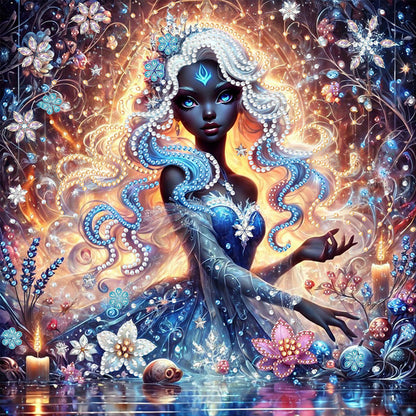 Elf Girl - Special Shaped Drill Diamond Painting 30*30CM