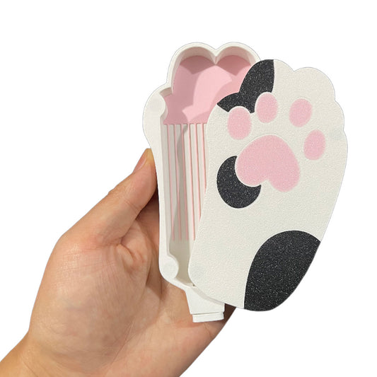 Diamond Painting Tray Organizer with Magnetic Lid for DIY Crafts(White-black L)