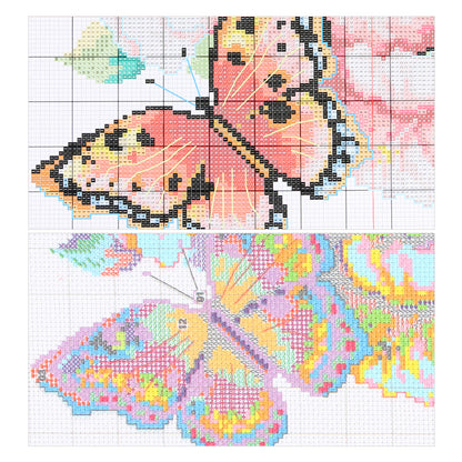 Bless My Home - 14CT Stamped Cross Stitch 42*42CM(Joy Sunday)