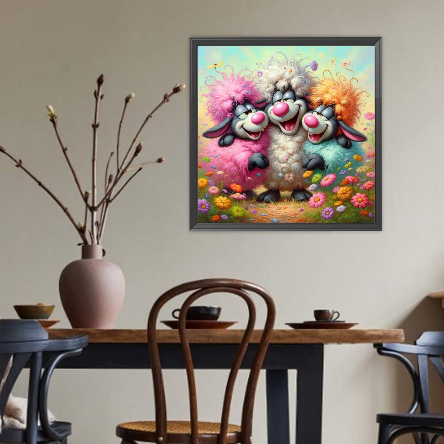 Little Sample - Full Round Drill Diamond Painting 40*40CM