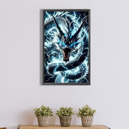 Dragon - Full Round Drill Diamond Painting 30*50CM