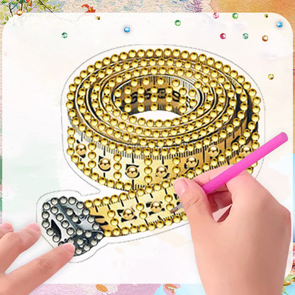 15pcs Sewing Tool 2D Acrylic DIY Diamond Art Fridge Magnet Kit for Home Decor