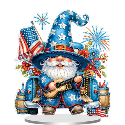 2D Flat Goblin DIY Acrylic Diamond Painting Ornament Kit Home Office Table Decor