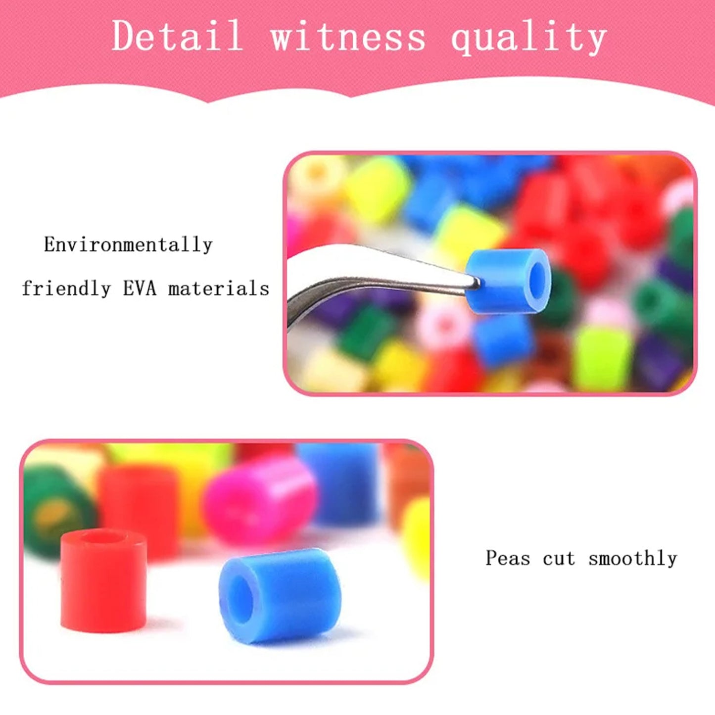 20 Colors 5mm Melty Beads Craft Kit Beginner-Friendly Iron Beads DIY Set with Color Label Pixel Art Beads Kit Ideal(Morandi Gray Tone Fuse Beads Set)