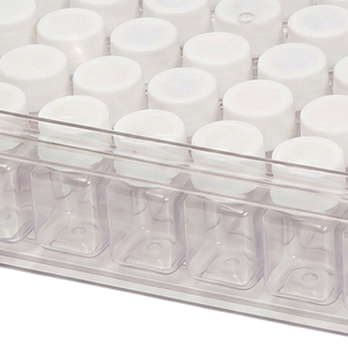 54 Grids Portable Diamond Art Painting Organizer Box Stackable Mini Clear Dimond Storage Containers Boxes with Screw Lids and Rectangle Box