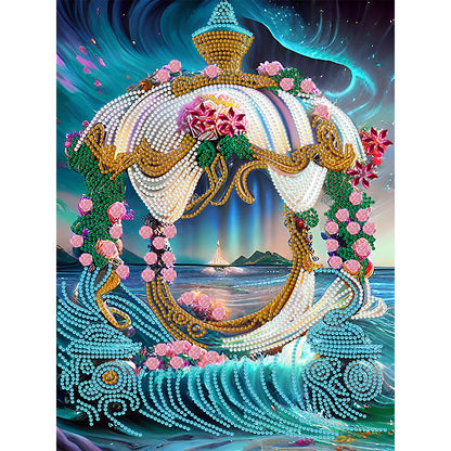 Bouquet Love Birdhouse - Special Shaped Drill Diamond Painting 30*40CM