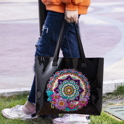 DIY Diamond Painting Handbag Aesthetic Tote Bag for Woman Art Storage Bags