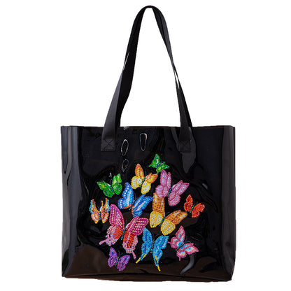 DIY Diamond Painting Handbag Aesthetic Tote Bag for Woman Art Storage Bags