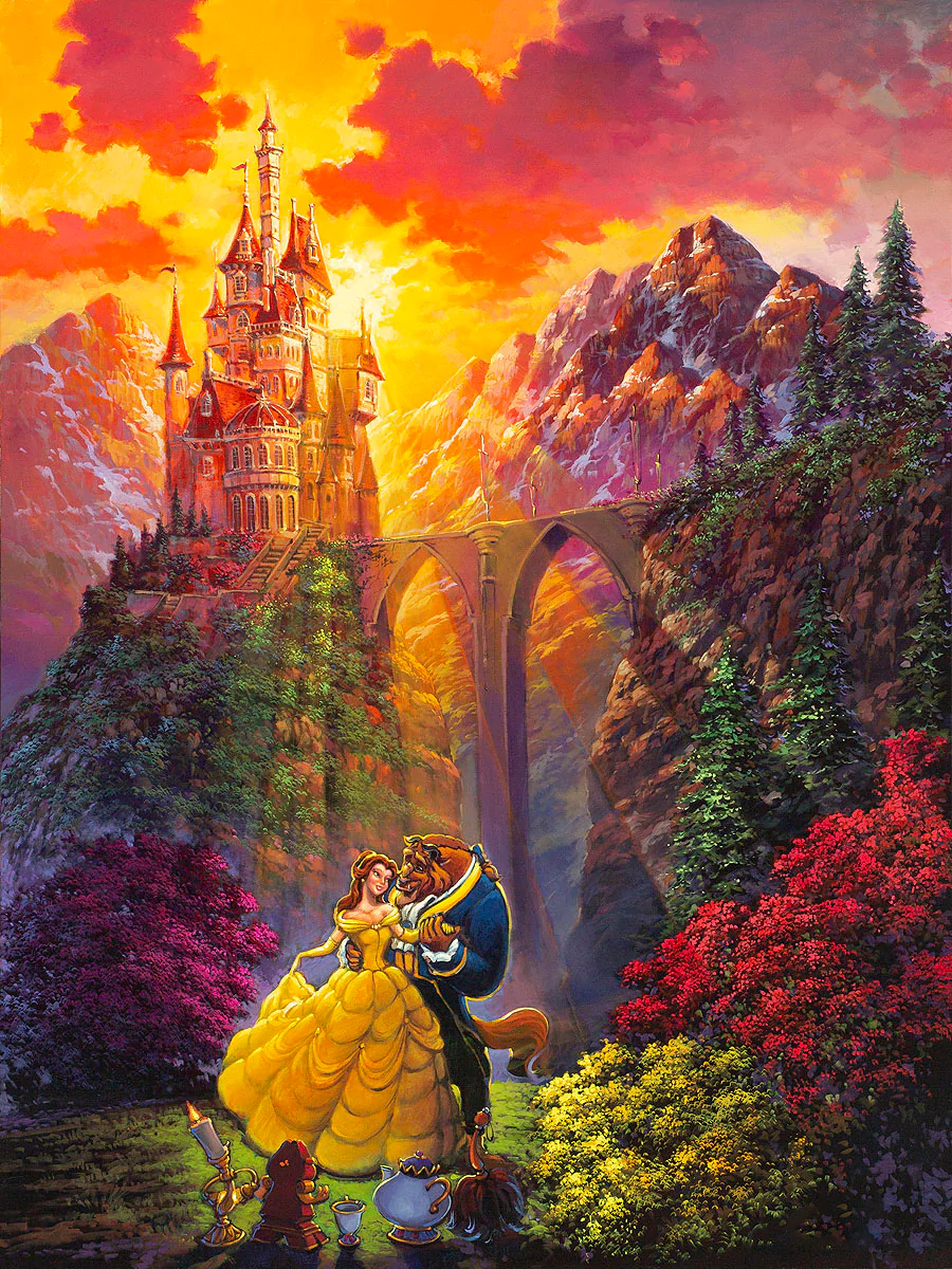 Disney Princess Snow White - Full Round Drill Diamond Painting 40*50CM