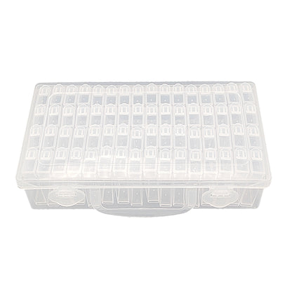 32/48/64 Slots Beads Storage Case Acrylic Storage Containers for Embroidery Tool